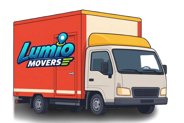 Lumio Movers equipped moving truck in Auckland